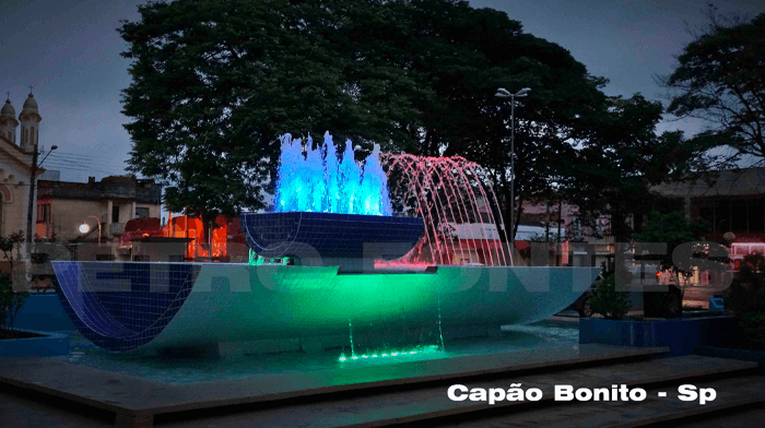 Fonte Luminosa em Capão Bonito - SP 9