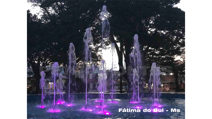 Fonte Luminosa em Fátima do Sul - MS 6