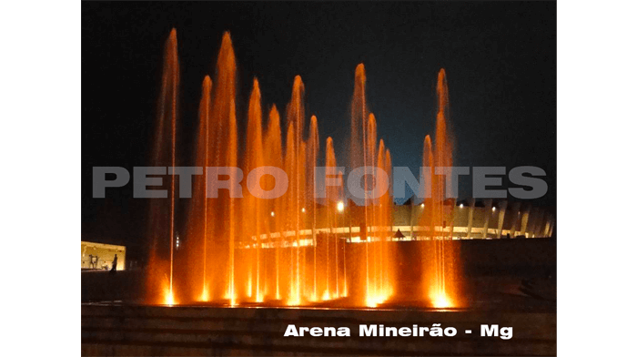 Fonte Luminosa na Arena Mineirão - Belo Horizonte - MG 2