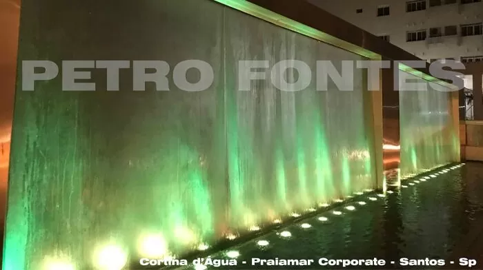 Cortinas de Água Cortina d'Água em Praiamar Corporate - Santos - SP 3