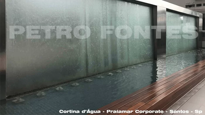Cortinas de Água Cortina d'Água em Praiamar Corporate - Santos - SP 4