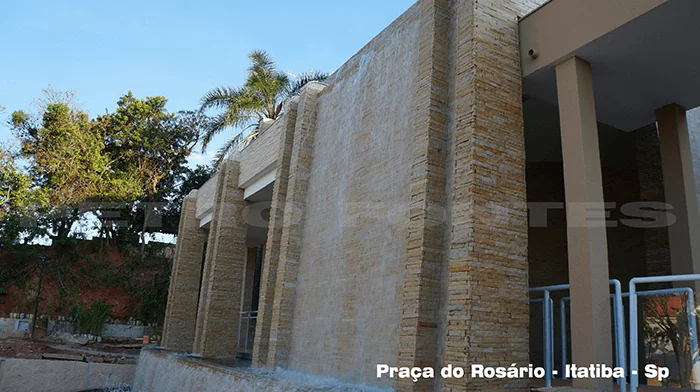 Cortinas de Água Praça do Rosário - Itatiba - Sp