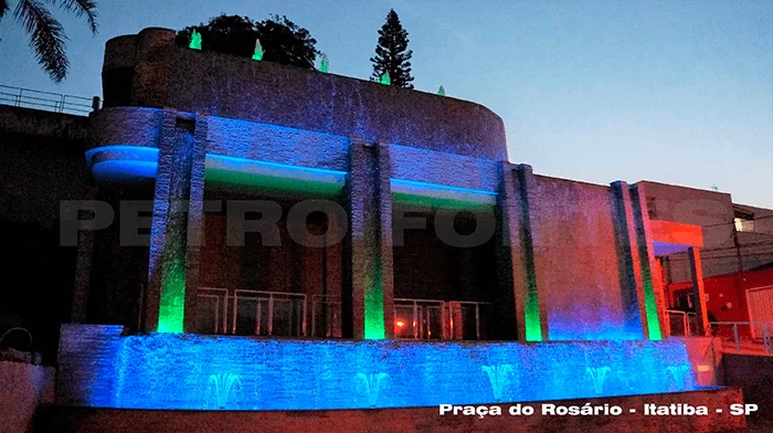 Cascatas Artificiais e Cortinas de Água Praça do Rosário - Itatiba - Sp 4