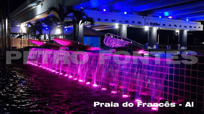 Cortinas de Água Praia do Francês 3