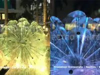 Chafariz _Esfera_ no Praiamar Corporate - Santos - SP 2