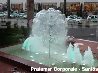 Chafariz _Esfera_ no Praiamar Corporate - Santos - SP 7