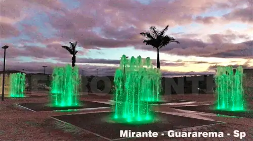 Fonte Interativa no Mirante - Guararema - SP