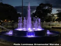 Chafariz Luminoso em Maraba - Pará