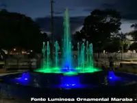 Chafariz Luminoso em Maraba - Pará